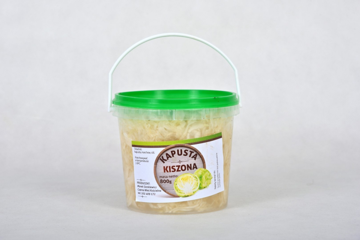 Kiszona Kapusta z Tradycją 700g Kiszona Kapusta z Tradycją 700g