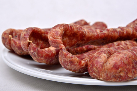 Kiełbasa Palcówka podsuszona wiejska dojrzewająca 1000g Kiełbasa Palcówka podsuszona wiejska dojrzewająca 1000g