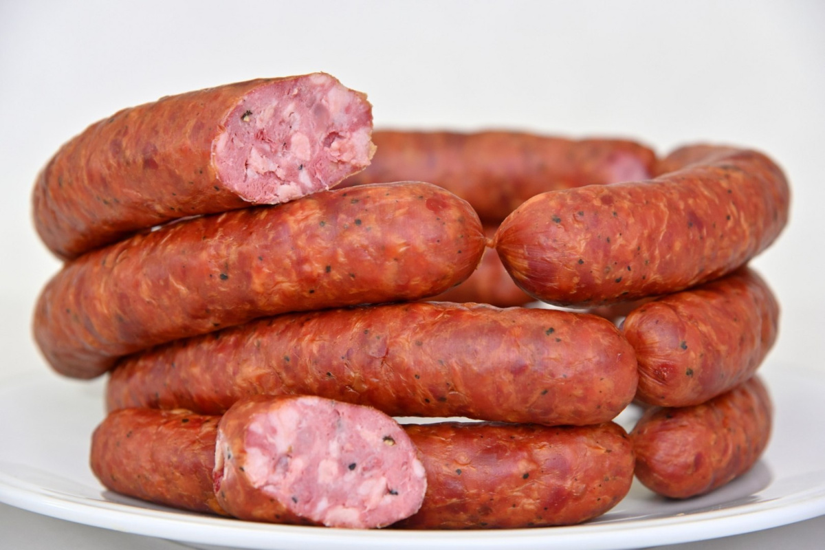 Kiełbasa z Dzika wędzona około 300g Kiełbasa z Dzika wędzona około 300g