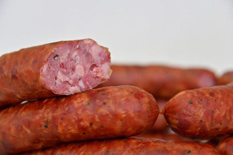 Kiełbasa z Dzika wędzona około 300g Kiełbasa z Dzika wędzona około 300g