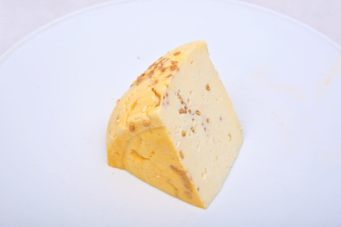 Ser podpuszczkowy od rolnika, z czosnkiem 500g Ser podpuszczkowy od rolnika, z czosnkiem 500g
