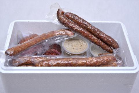 Boczek rzemieślniczy wędzony na zimno ok 150g plastry Boczek rzemieślniczy wędzony na zimno ok 150g plastry