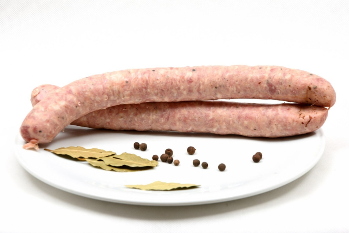 Kiełbasa biała wiejska parzona na grilla ok 500g Kiełbasa biała wiejska parzona na grilla ok 500g