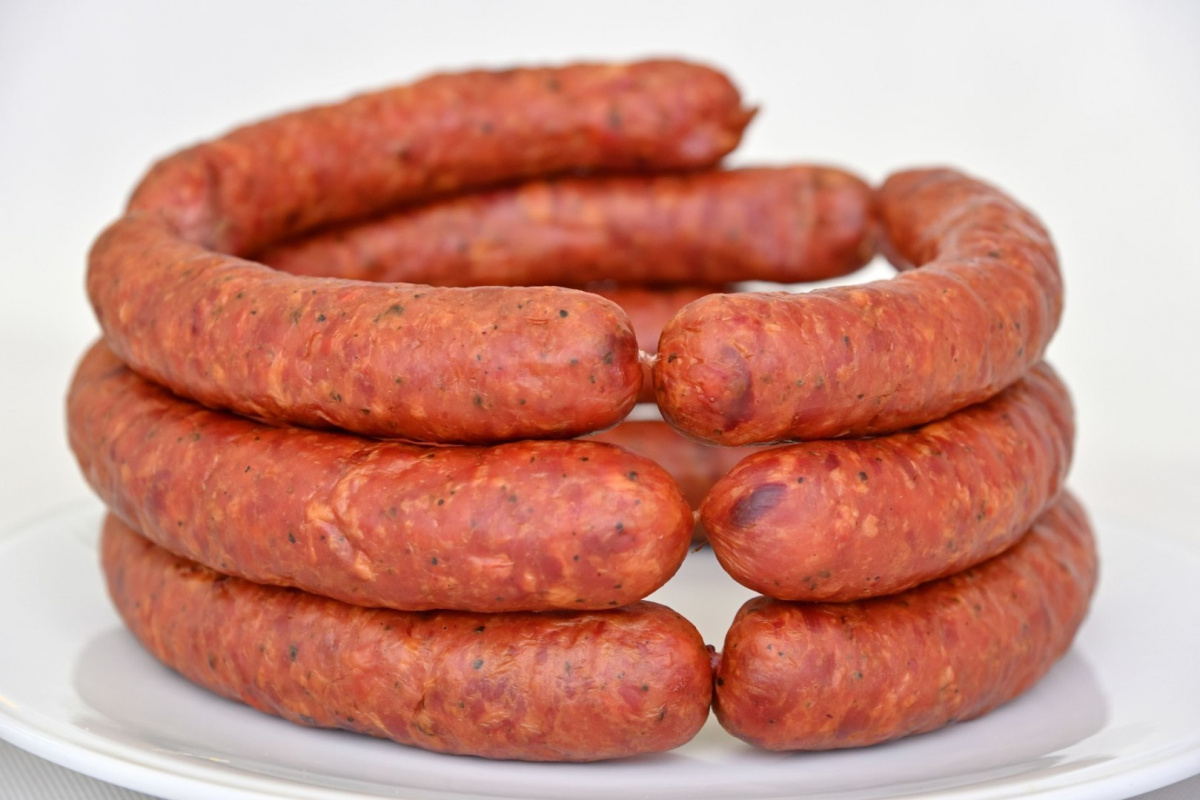 Kiełbasa z indyka około 500g Kiełbasa z indyka około 500g