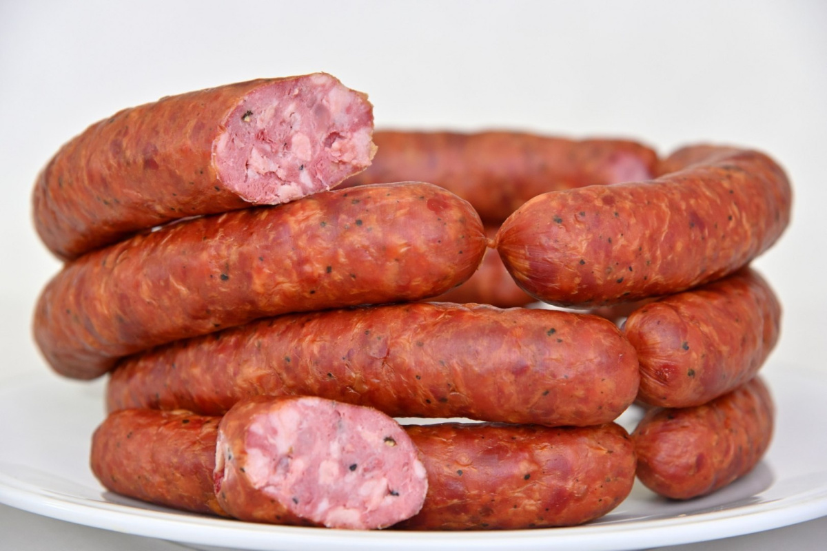 Kiełbasa z indyka około 500g Kiełbasa z indyka około 500g