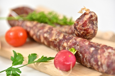 Kiełbasa Palcówka podsuszona wiejska dojrzewająca 1000g Kiełbasa Palcówka podsuszona wiejska dojrzewająca 1000g