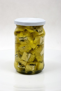 Serowe koreczki wiejskie czosnkowo-ziołowe 400 ml