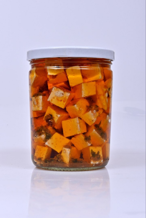 Serowe koreczki wiejskie po żydowsku 400 ml Serowe koreczki wiejskie po żydowsku 400 ml