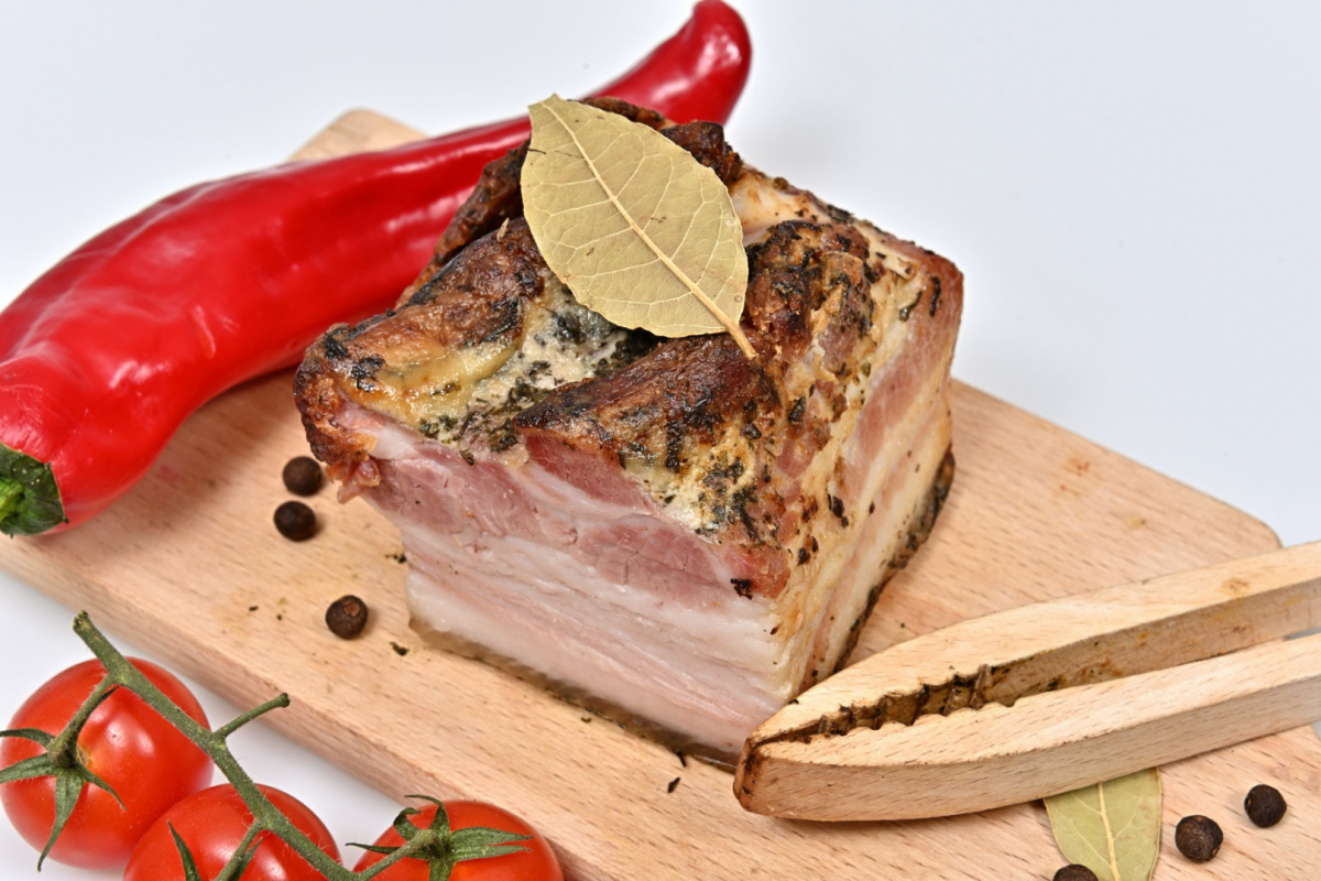 Boczek kresowy tradycyjny ok 500g Boczek kresowy tradycyjny ok 500g