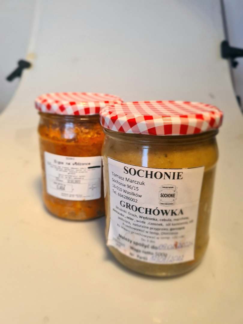 Grochówka domowa wiejska ok 500 ml Grochówka domowa wiejska ok 500 ml
