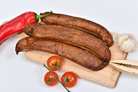 Kiszka ziemniaczana ze skwarkami i mięsem 500g Kiszka ziemniaczana ze skwarkami i mięsem 500g