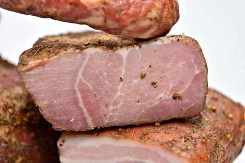 Polędwica Litewska wędzona na zimno około 500g Polędwica Litewska wędzona na zimno około 500g