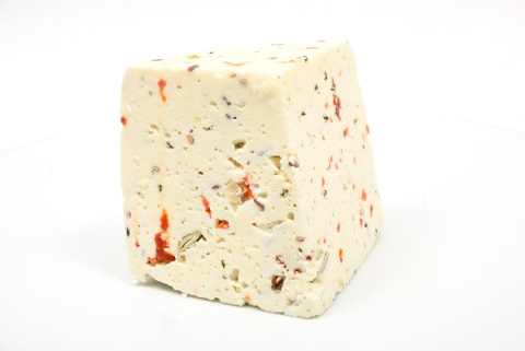 Ser podpuszczkowy bazylia czosnek ok 500g Ser podpuszczkowy bazylia czosnek ok 500g