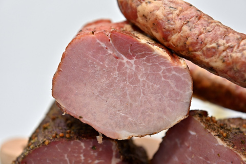 Polędwica Litewska wędzona na zimno około 1000g Polędwica Litewska wędzona na zimno około 1000g