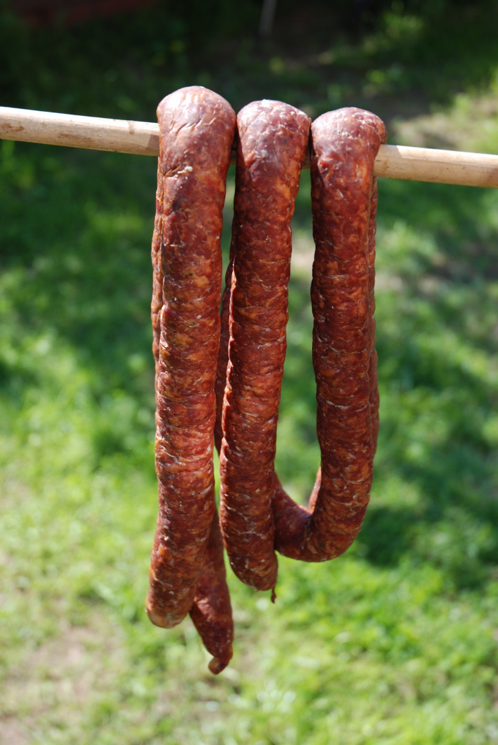 KIełbasa szlachecka z imbirem ok 500g KIełbasa szlachecka z imbirem ok 500g
