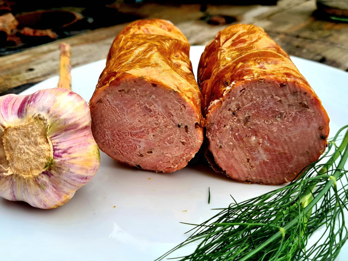 Kiełbasa Krakowska sucha jak dawniej ok 380g Kiełbasa Krakowska sucha jak dawniej ok 380g